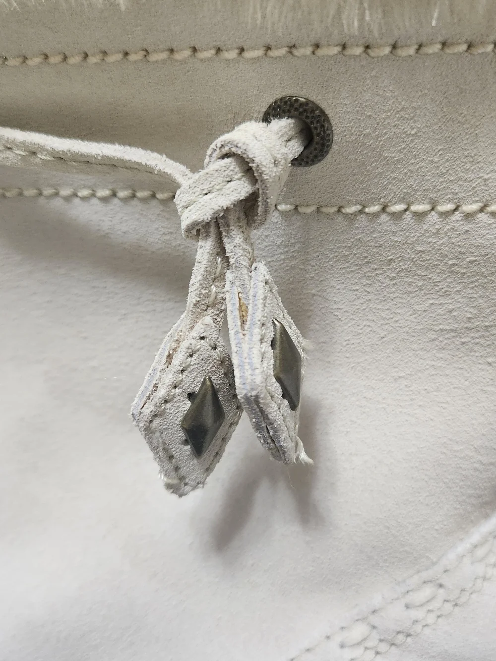 NEW Vtg Brilliant Suede Faux Fur Apres-Ski Boots 8.5 Ivory Polartec Thermolite